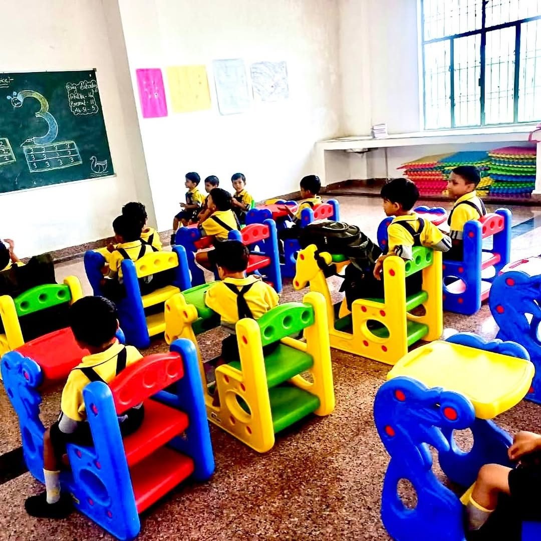 Activity seating in the Bal Vatika room